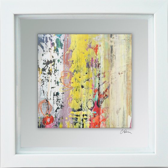 Framed ready to hang original abstract  - Graffiti #1