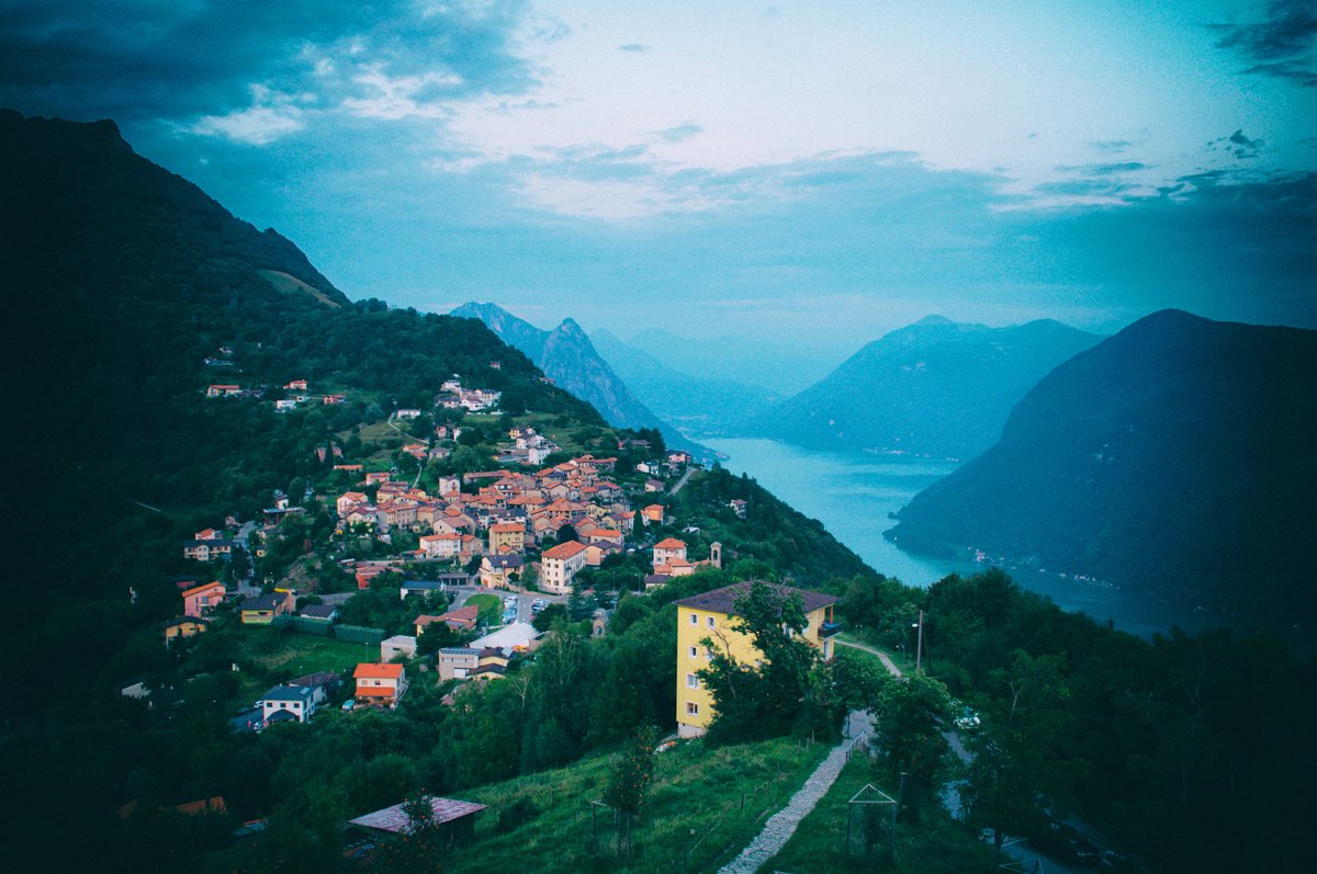 Swiss Italian Village by Marc Ehrenbold