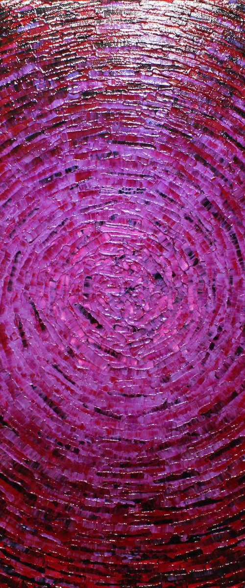 Shard of pink magenta color by Jonathan Pradillon