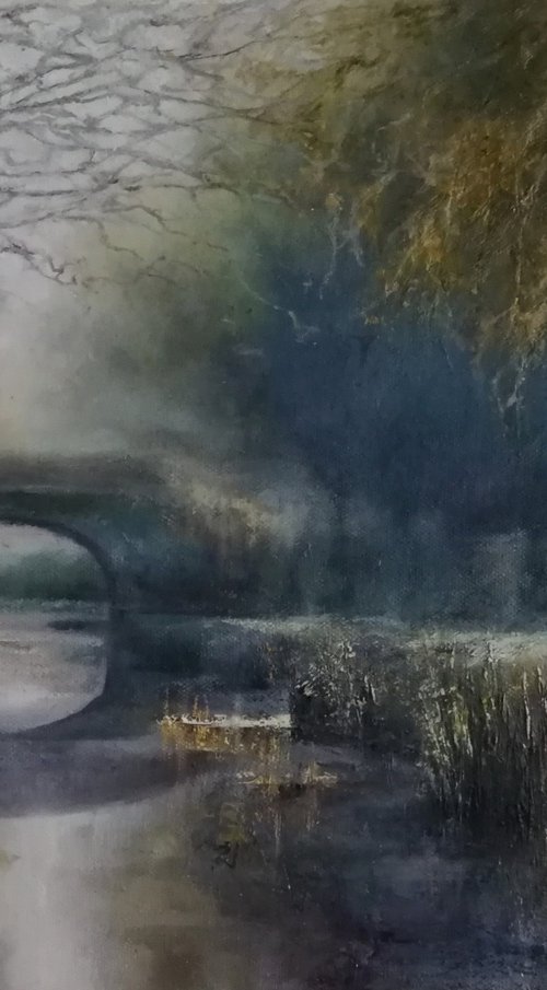 Edge of Dark on Calder and Hebble by Hannah Kerwin