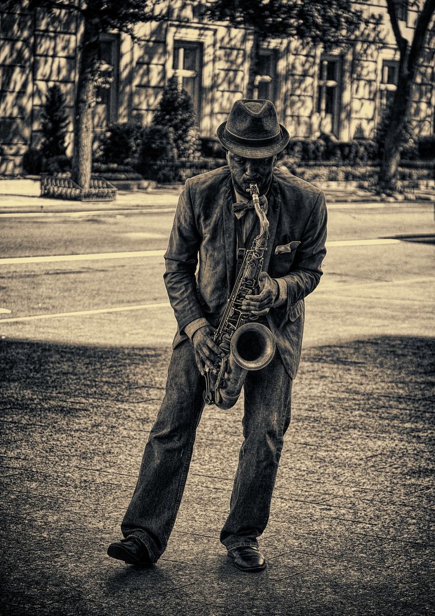 Jazzman New York by Stephen Hodgetts Photography