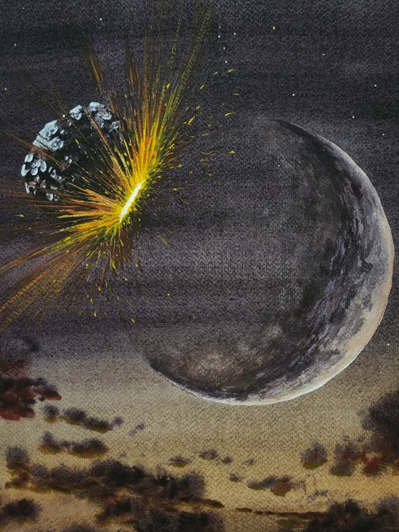 After the collision