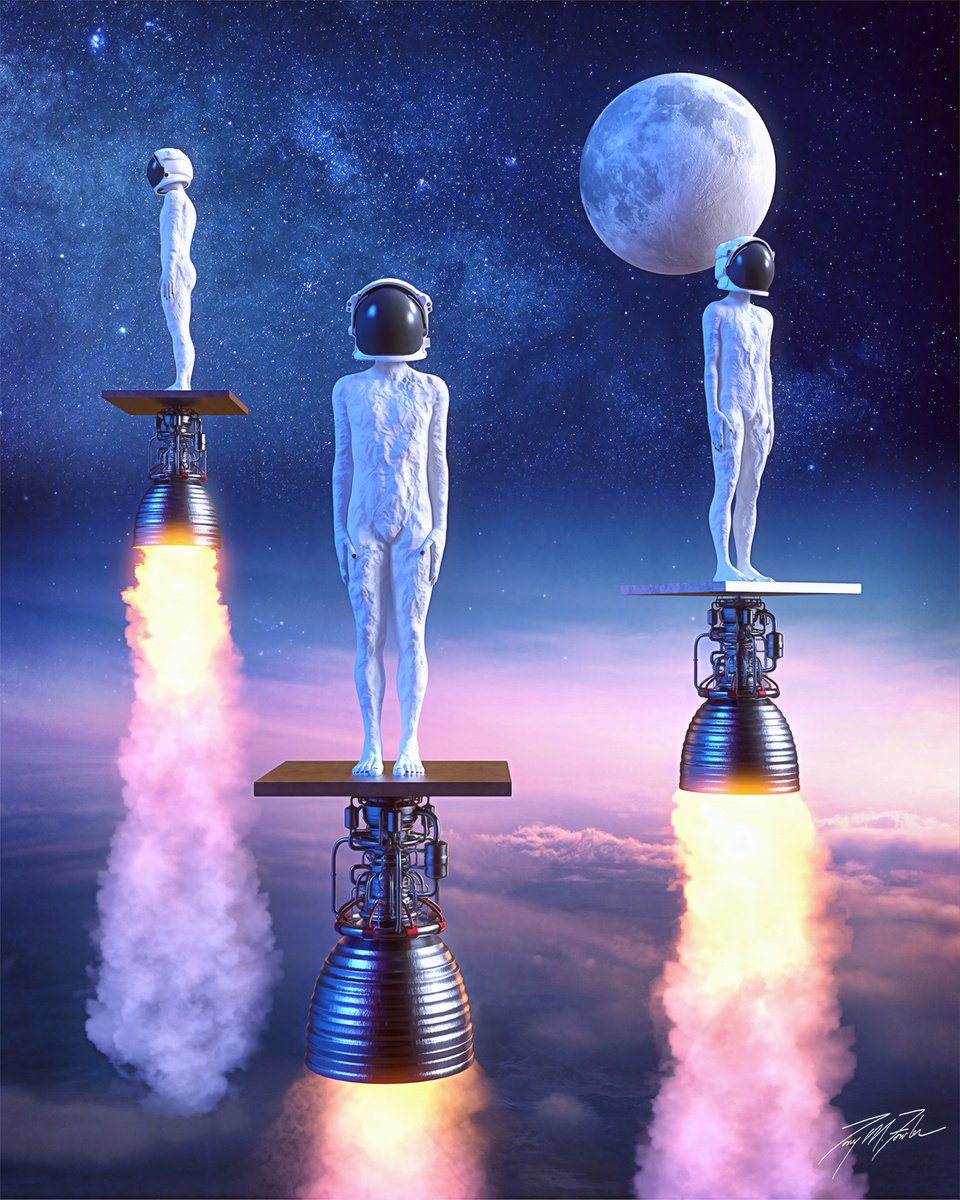 Astronauts by Tony Fowler