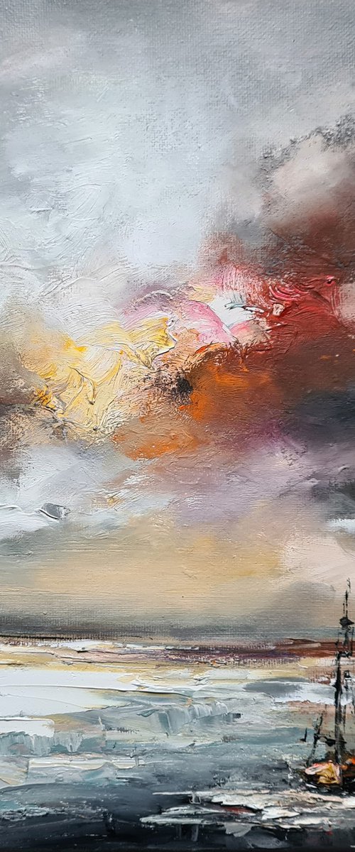 Passing Boats by Anna Schofield