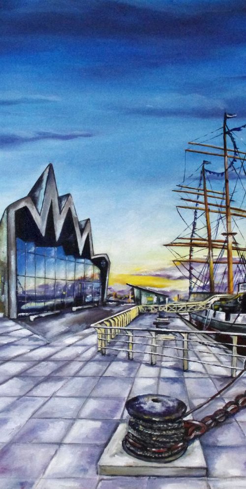 " Glasgow Riverside Museum Of Transport" by Hanna Kaciniel