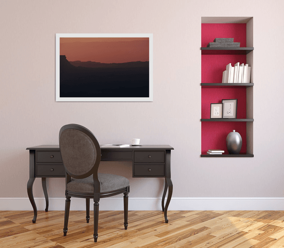 Sunrise over Ramon crater #8 | Limited Edition Fine Art Print 1 of 10 | 90 x 60 cm