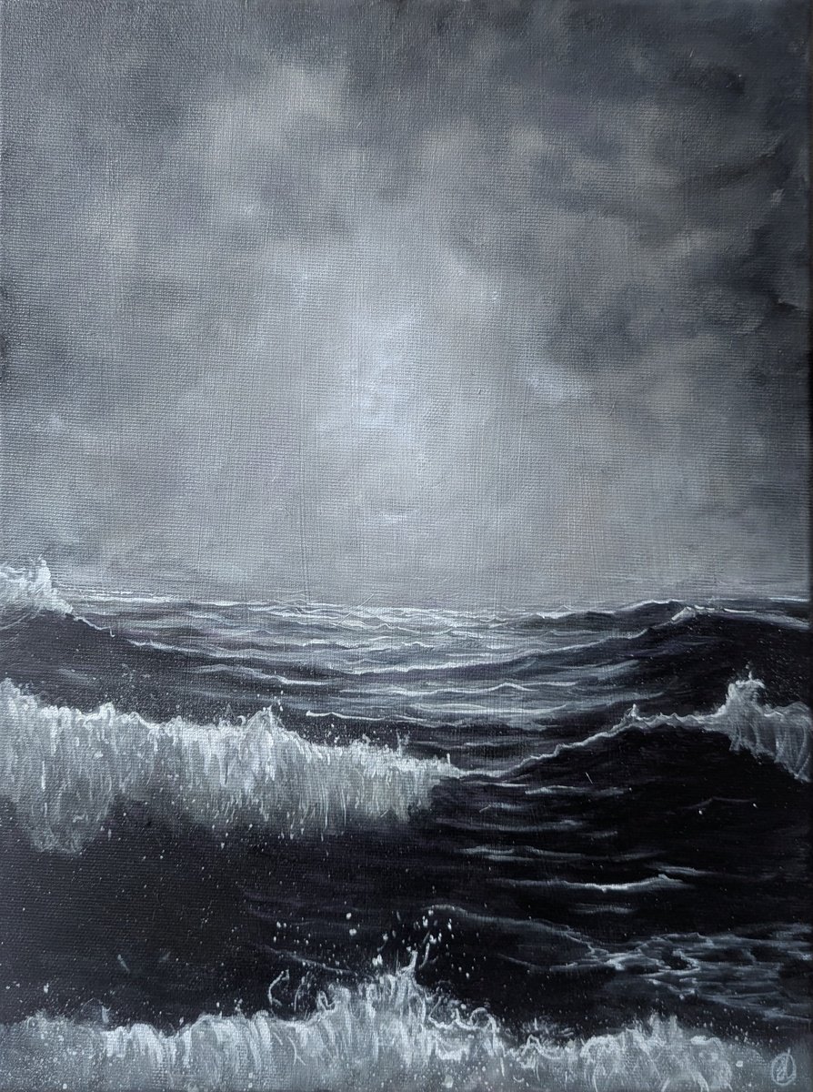 Photorealistic Landscape Oil Painting By Sophie Adair, 12 X 16", Ayla, Original Artwork