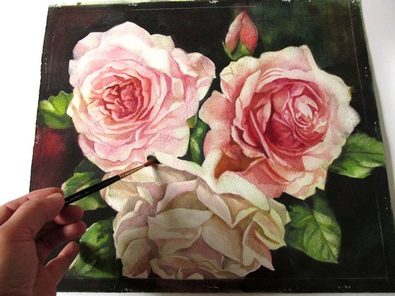 three roses