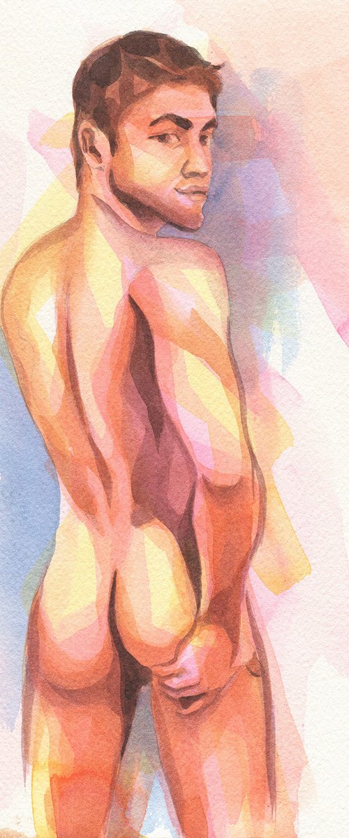 Male nude by Goodvin Nerko