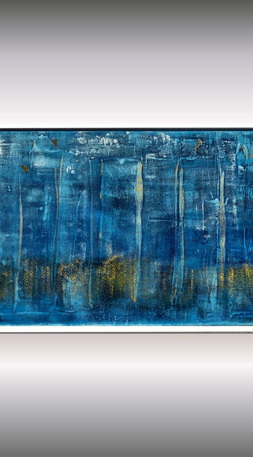 Novae - Abstract Art - Acrylic Painting - Canvas Art - Framed Painting - Abstract Painting - Industrial Art by Edelgard Schroer