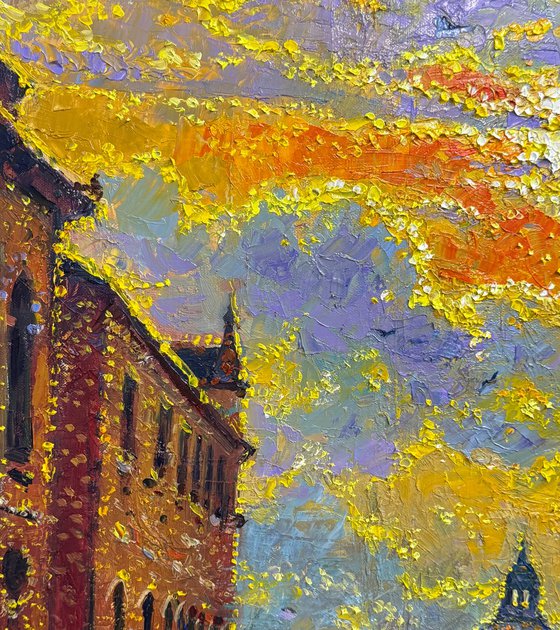 Glow of evening Venice