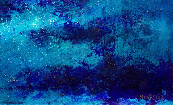 Blue water landscape n°3