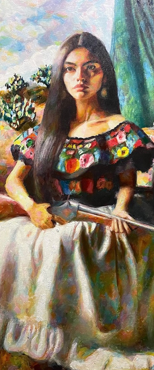 Adelita 1914 by Andres Portillo