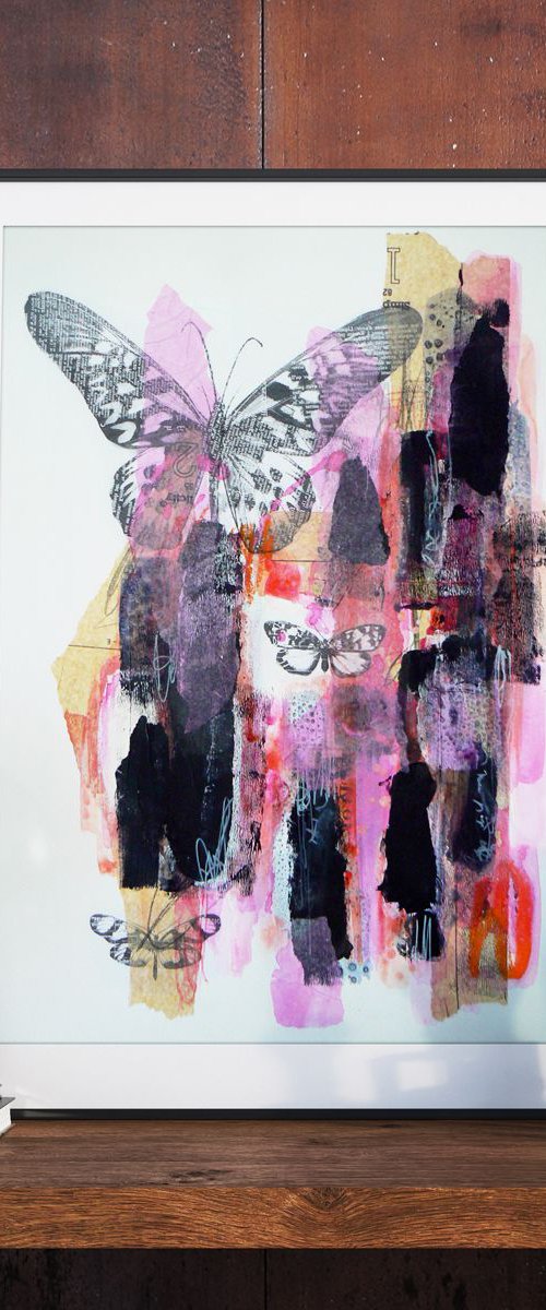 Butterflies #4 by Carolynne Coulson