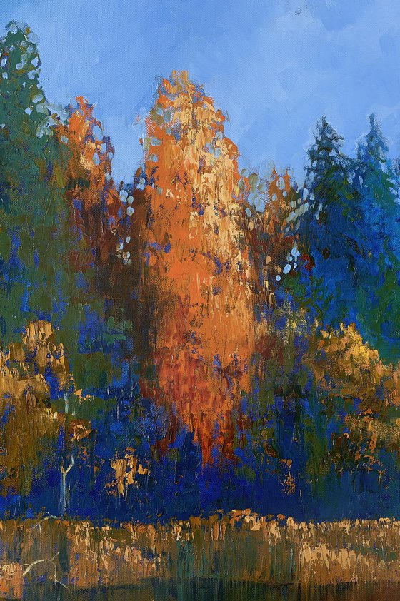 Ultramarine autumn