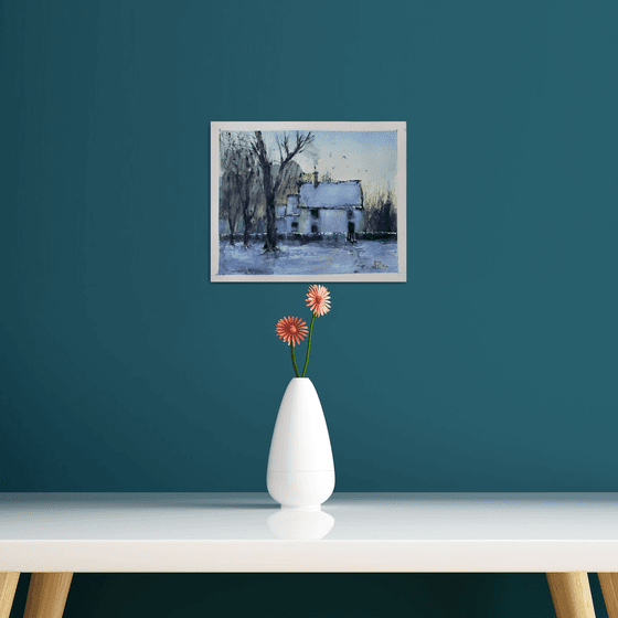 A moonlit winters night….