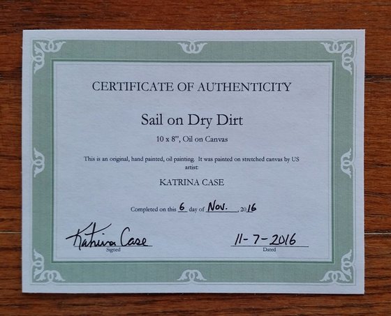 Sail on Dry Dirt