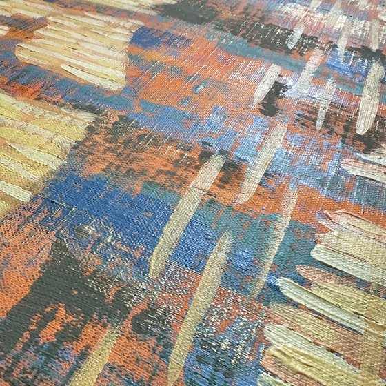 Pine Reflections at Sunset