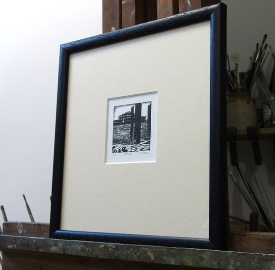 [framed] Brighton West Pier