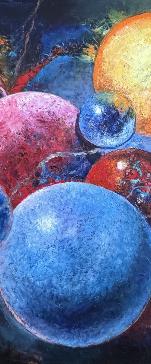 Constellation of Spheres by Dolgor Dugarova