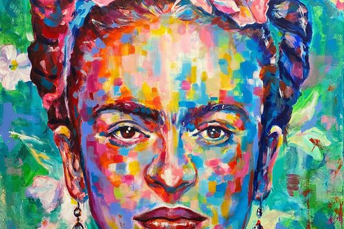 Cover image for The Inspirational Frida Kahlo collection