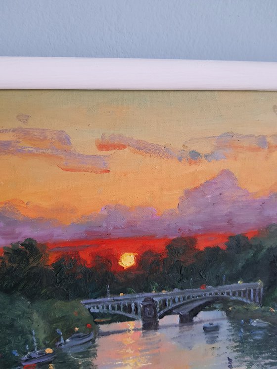 London Richmond railway bridge