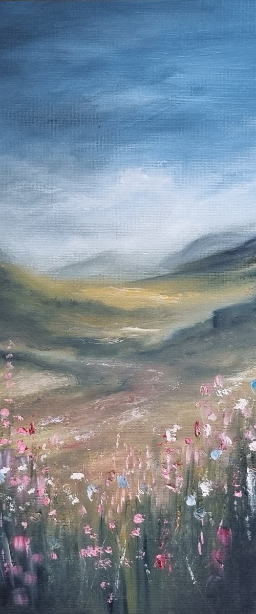 Flowers in the Countryside by Hayley Huckson