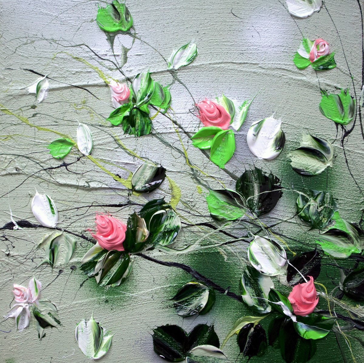 -Petit Bouquet-? Small floral art by Anastassia Skopp