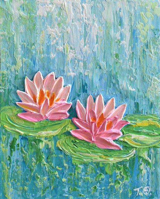 Twin Water Lilies