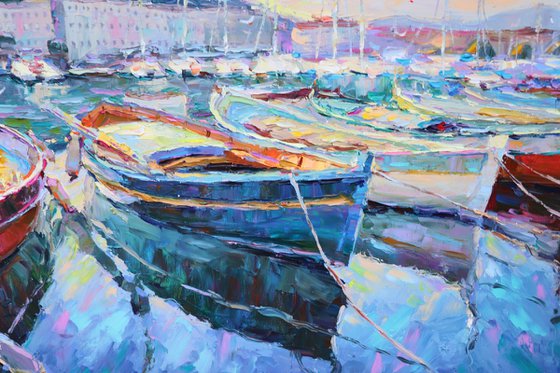 Boats at the pier