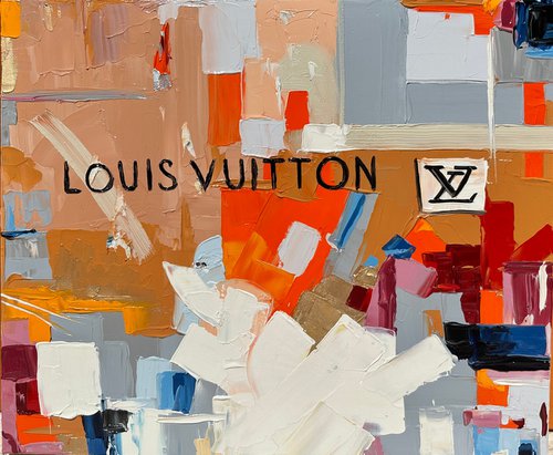 Louis Vuitton mood Painting by Anna Polani