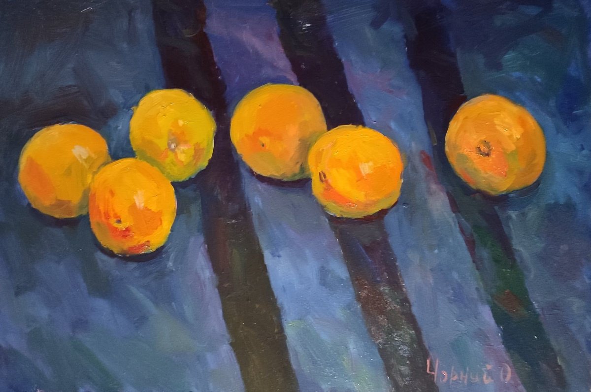 oranges by Oleksa Chornyi