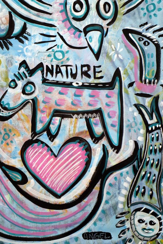 LOVE NATURE 52x110cm