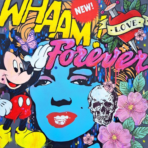 Marilyn WHAAM Forever by Copyright