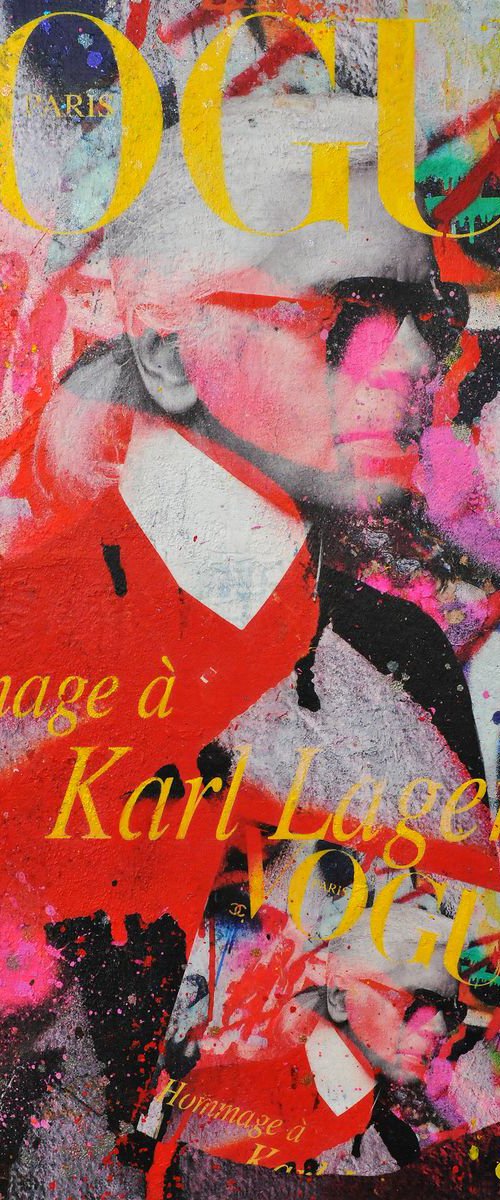 Hommage a Karl Lagerfeld. by Karin Vermeer