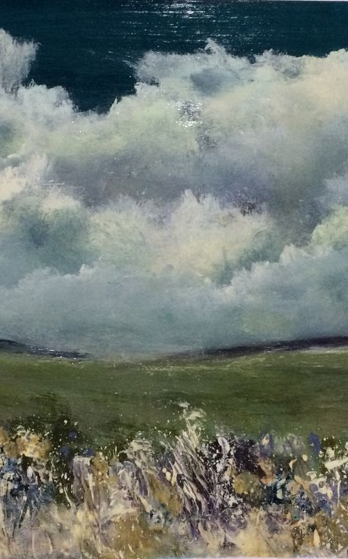 Purple Haze On Dartmoor by Maxine Anne  Martin