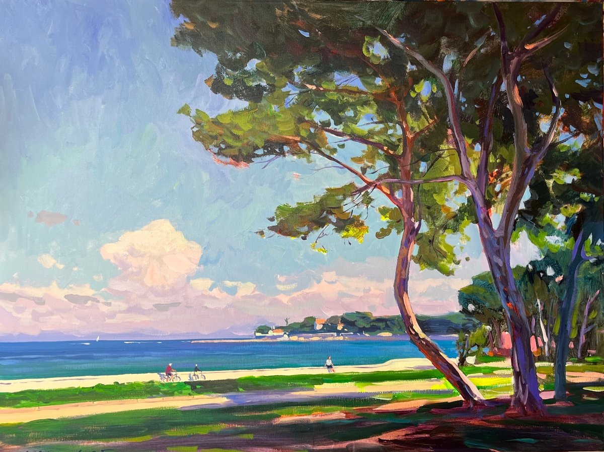  In Route To Las Rotas.denia By Anton Gudzykevych, 47 X 35, Artwork For Sale On Artfinder