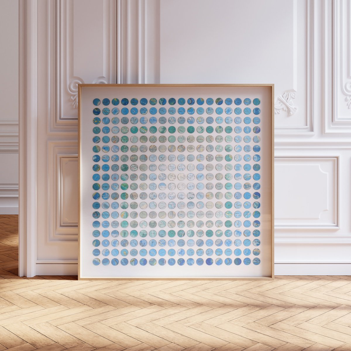 Ocean By Amelia Coward, 33 X 33, Artwork For Sale On Artfinder