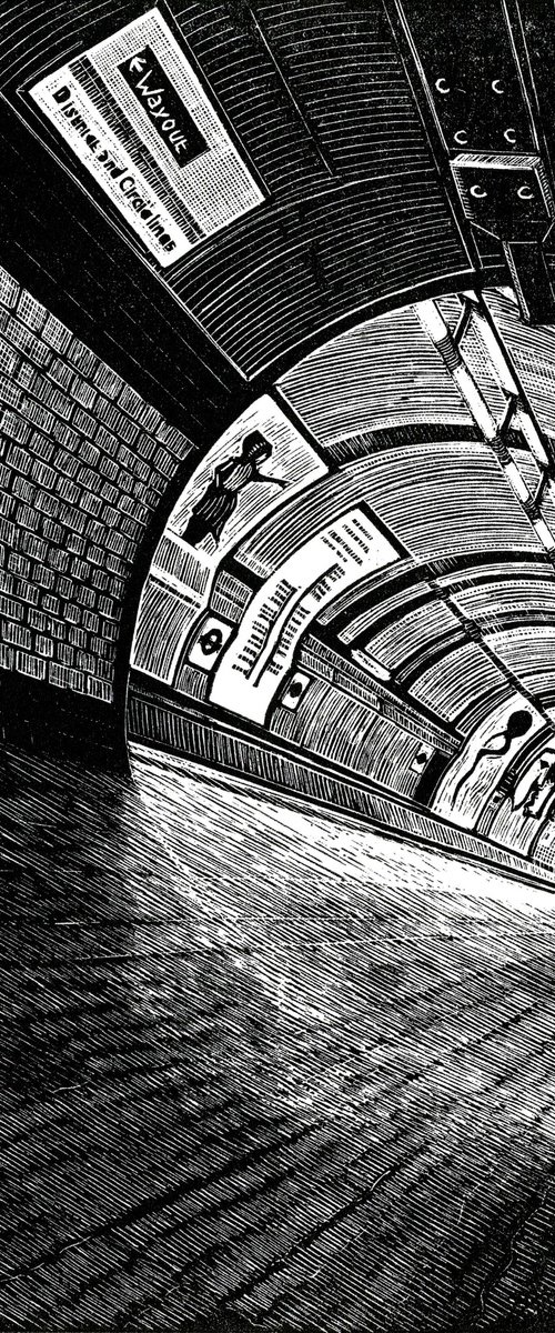 Subterranea: Gloucester Road by Rebecca Coleman
