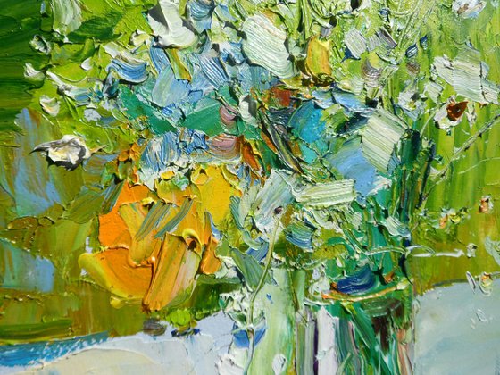 "  summer flowers"