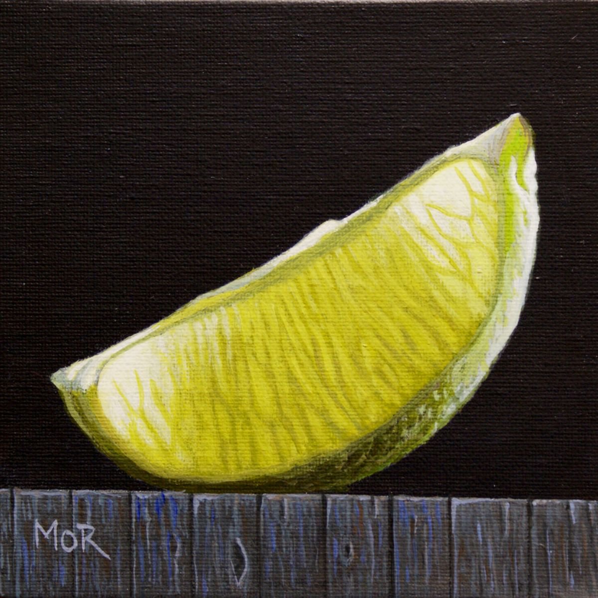 Lime Wedge by Dietrich Moravec