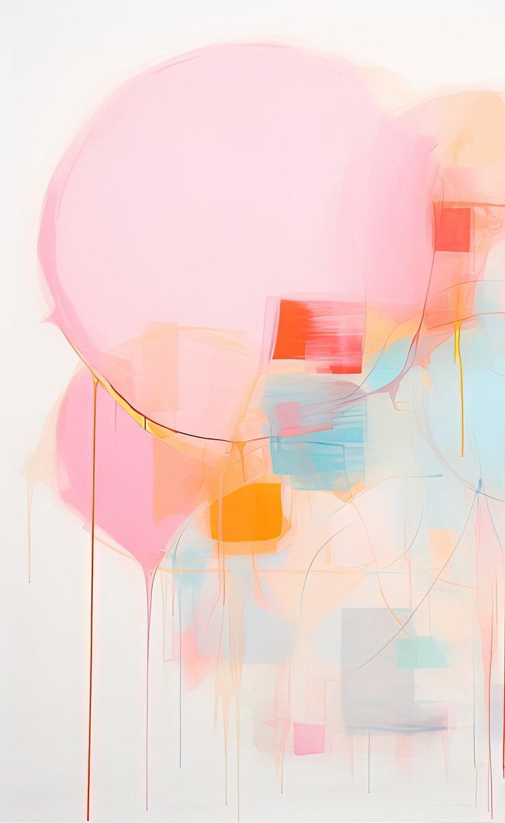 Pale pink abstract 0112231 by Sasha Robinson