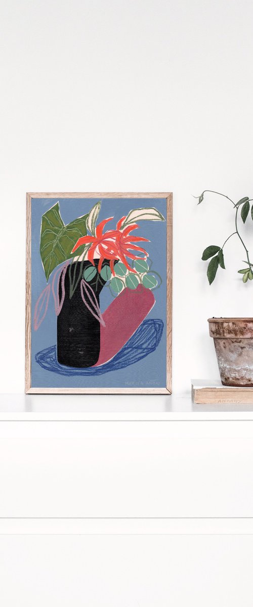 Spring Florals 22 by Marisa Añón