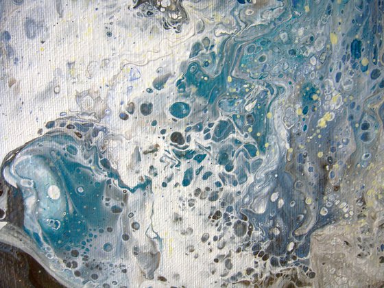 Seascape "Coastal Waves" LARGE Painting