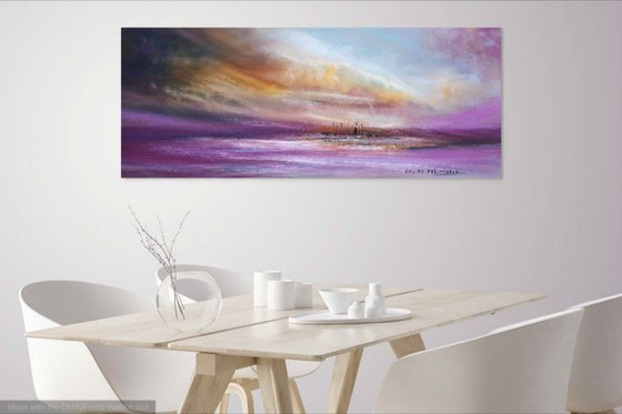 Seascape, Passing Storm - Art, skyscape