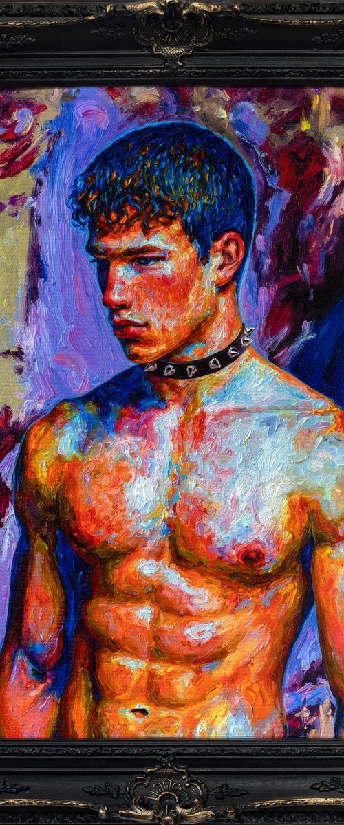 Collared Boy by Oleksandr Balbyshev