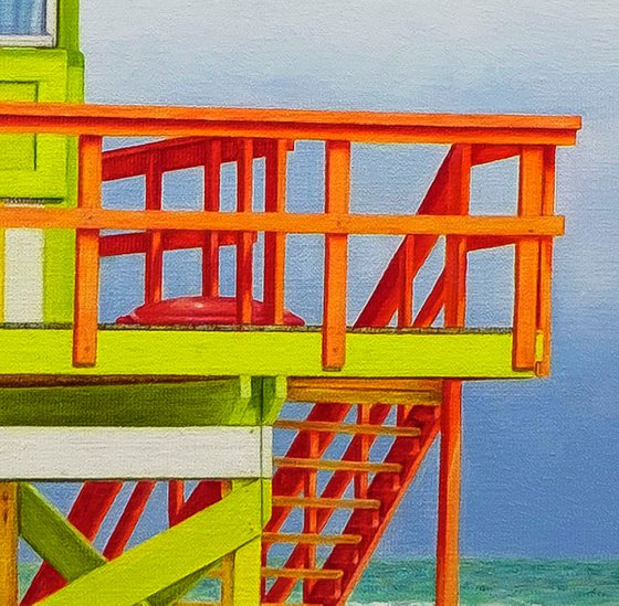 Miami. Lifeguard Tower.