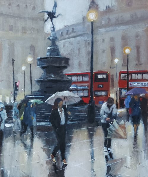 April's Showers, London by Alan Harris