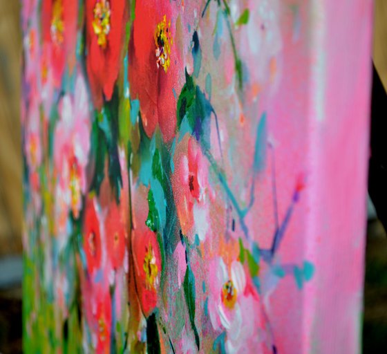 I've Dreamed 59 Pink and Red Camellias Field