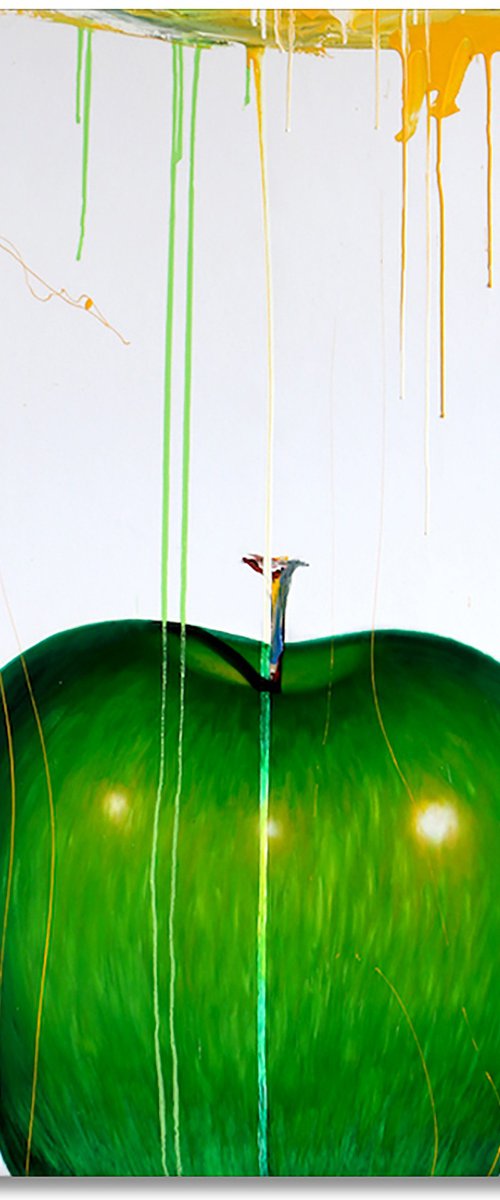 Green Apple by Gardani Art